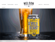 Tablet Screenshot of nelsonbrewing.com